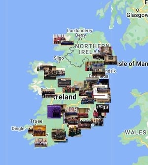 Map of Entries - Choirs for Christmas 2024 show image