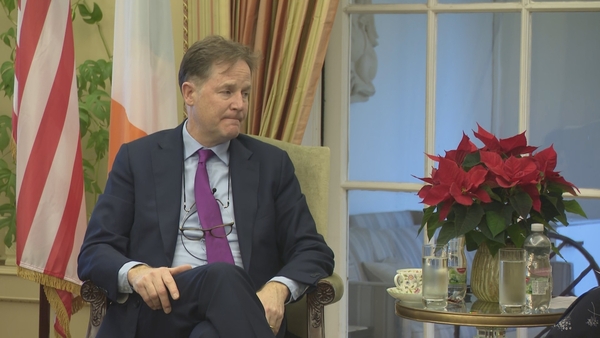 Nick Clegg said that in the context of the EU single market, AI regulation was almost like going in reverse