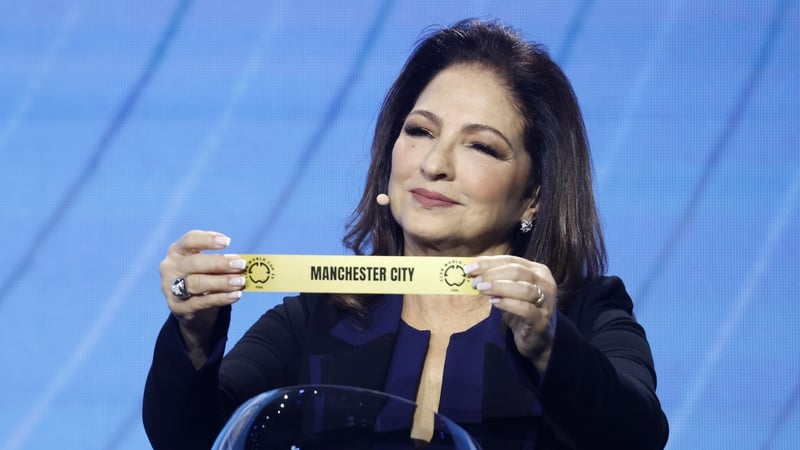 Gloria Estefan helped out with the draw in Miami