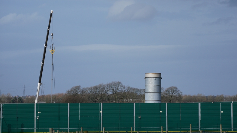 The Cuadrilla fracking site at Preston New Road in Blackpool Lancashire, UK (file image)