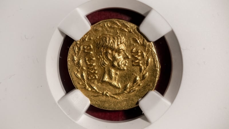 'Et €2 Brute?' - Bids for the rare Roman coin are set to start above €804,000
