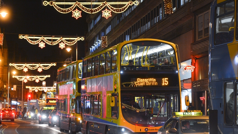Dublin Bus said the expansion will increase capacity by nearly 50,000 over Christmas (File image)
