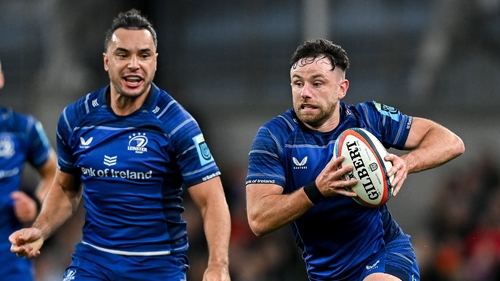 James Lowe (l) and Hugo Keenan (r) both picked up injuries in Ireland's win against Australia last week