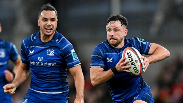 James Lowe (l) and Hugo Keenan (r) both picked up injuries in Ireland's win against Australia last week