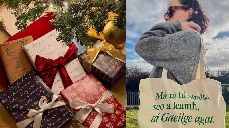 Féiríní, bronntanais, beart ómóis.
[pic: Mara Duit]