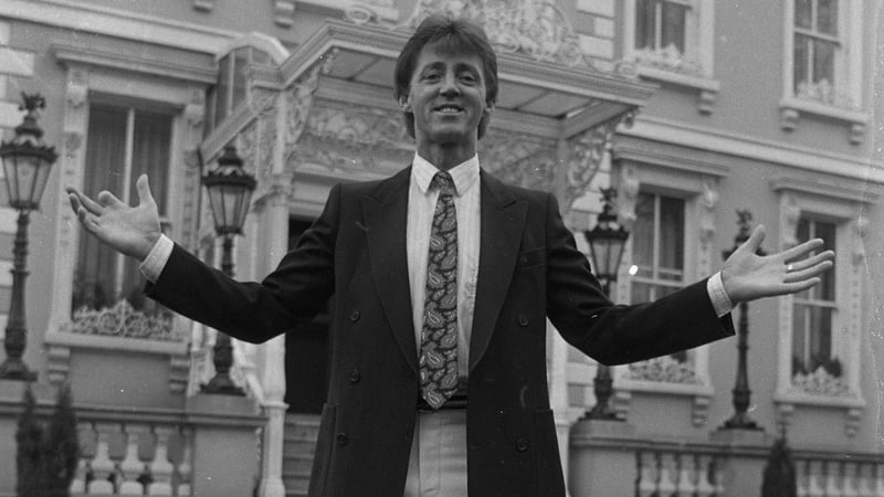 Dickie Rock pictured in 1985