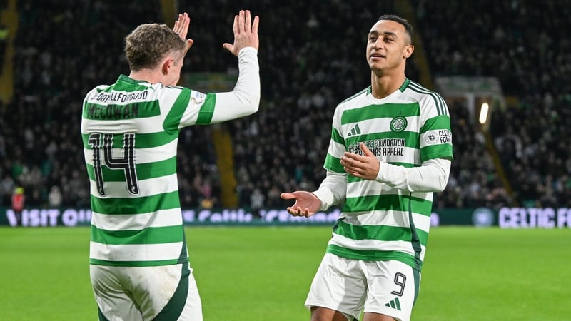 Adam Idah's header led to Celtic's second goal