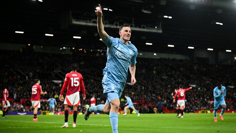 Chris Wood became Nottingham Forest's all-time leading Premier League goalscorer in the win over Manchester United