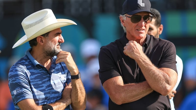 Norman with Yasir Al-Rumayyan, Chairman of the PIF Fund