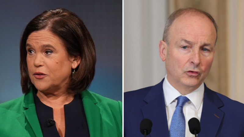 Mary Lou McDonald's Sinn Féin finished second in the General Election with 39 seats behind Michéal Martin's Fianna Fáil with 48