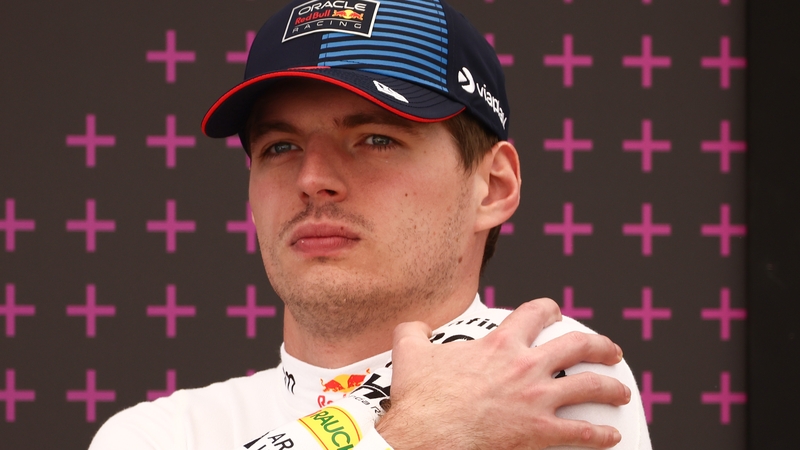 Verstappen turned the air blue