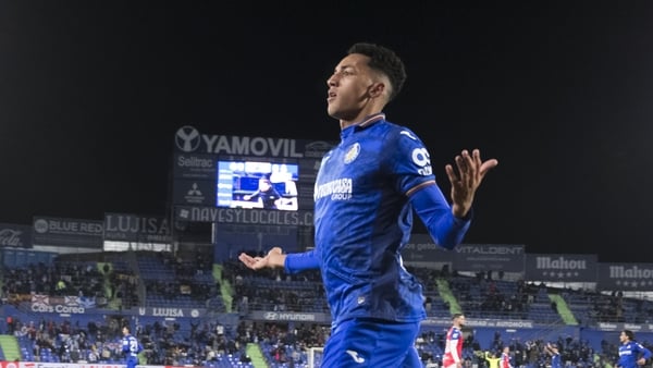 Alvaro Rodriguez scored the only goal in LaLiga this evening