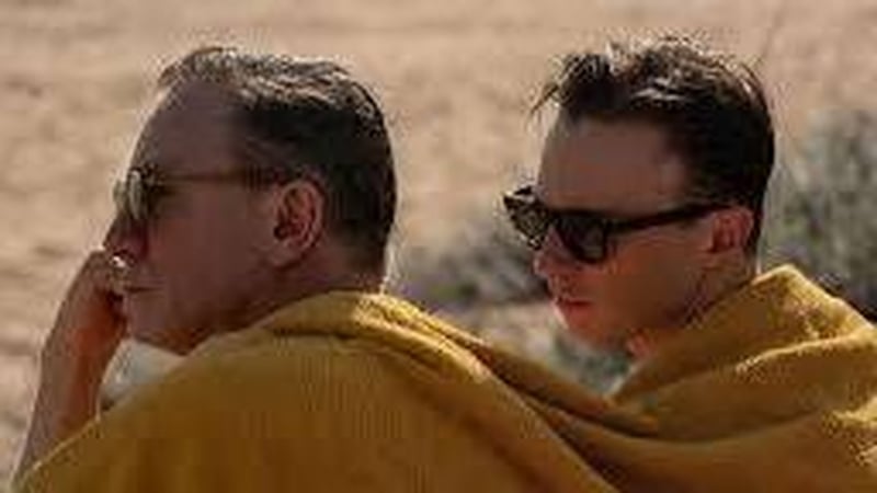 Daniel Craig (L) and Drew Starkey (R) in Queer