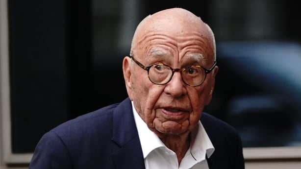 Rupert Murdoch at his annual party at Spencer House, St James' Place in London