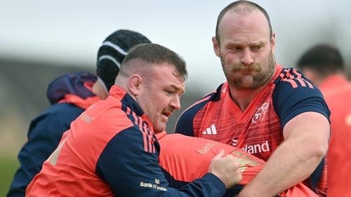 Dave Kilcoyne (l) and Oli Jager (r) have both returned to full training