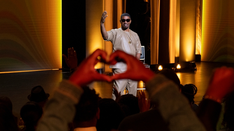 Jamie Foxx has addressed the circumstances of his condition for the first time in a Netflix comedy special, Jamie Foxx: What Had Happened Was..., which was released on Tuesday Photos: Parrish Lewis/Netflix