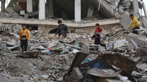More than 14,500 children have been reportedly killed in Gaza since the start of the war between Israel and Hamas, according to UNICEF (file image)