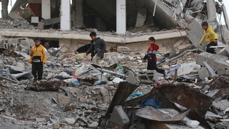 More than 14,500 children have been reportedly killed in Gaza since the start of the war between Israel and Hamas, according to UNICEF (file image)