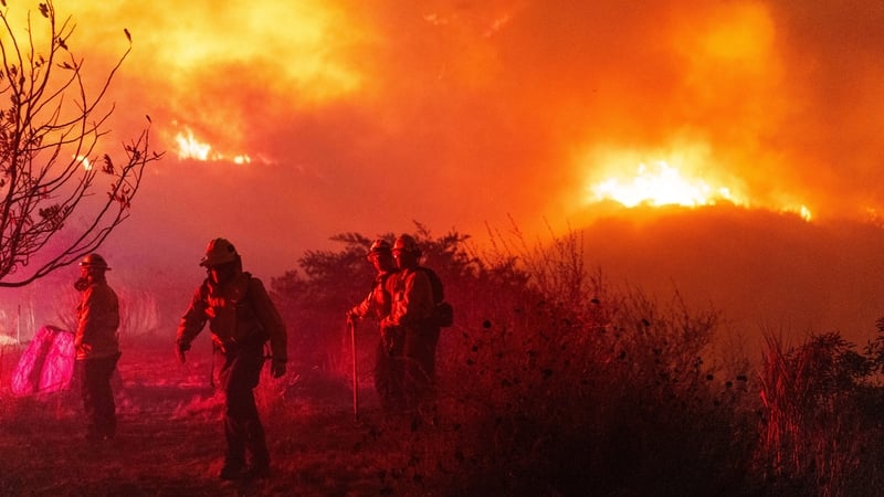 1,500 firefighters are tacking the Franklin Fire in Malibu
