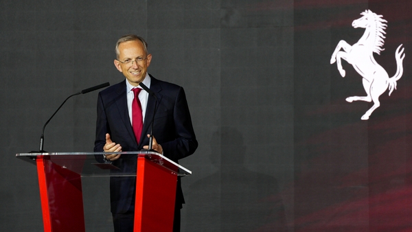 Ferrari CEO Benedetto Vigna reiterated the company would present its first fully-electric car in the fourth quarter of 2025