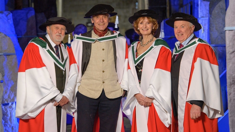 Adi Roche received an honorary Doctorate of Arts at a ceremony in UCC this evening