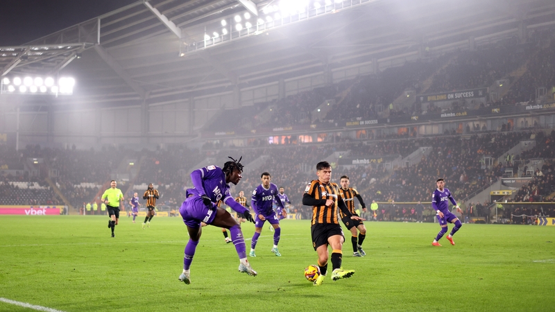 Kwadwo Baah crosses before Rocco Vata scored the late equaliser