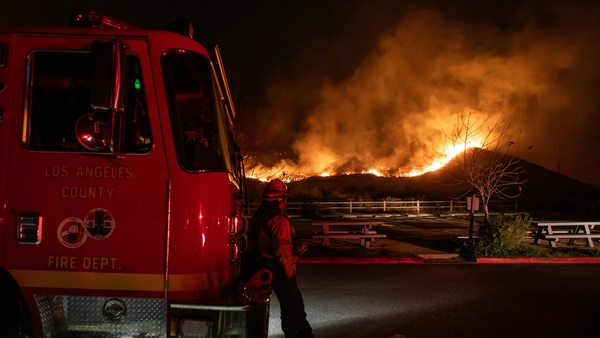Nearly 2,000 firefighters were battling the Franklin Fire, which scorched more than 4,000 acres since it began on Monday