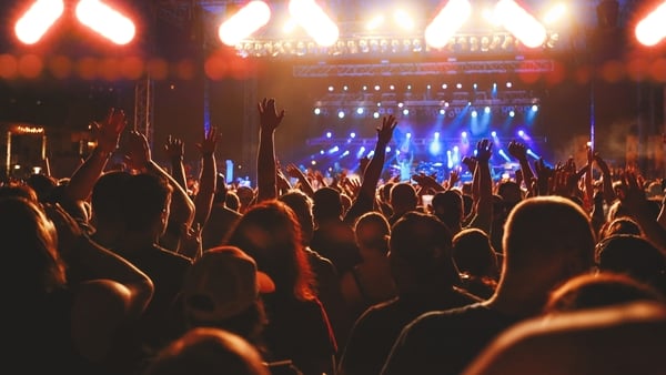 The research states that concerts in high-capacity venues account for the largest share at €298 million
