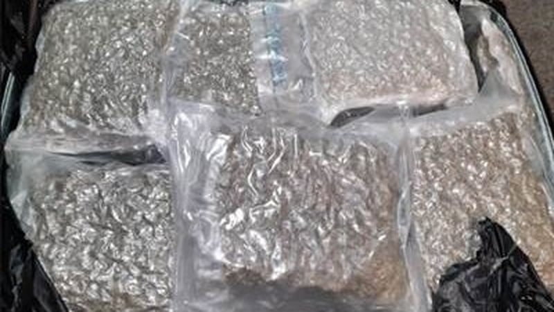 PSNI officers approximately £645,000 of drugs as part of a proactive operation at Belfast International Airport