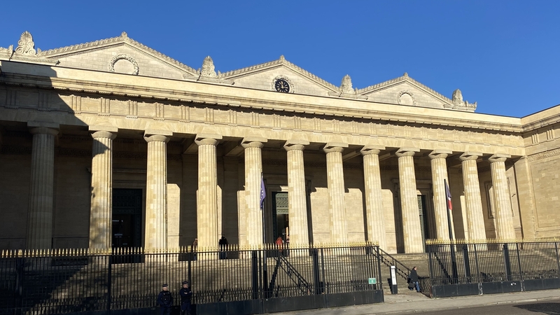 The trial was held at the La Cours d'Asisses in Bordeaux