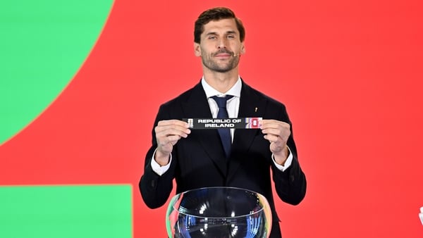 Ireland were drawn in a four-team group
