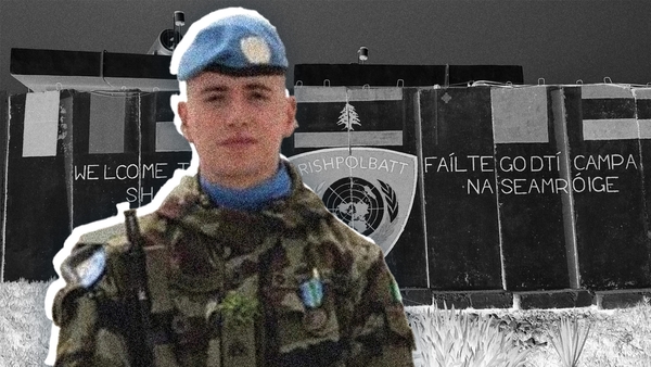 UN peacekeeper Private Seán Rooney was killed in southern Lebanon two years ago today