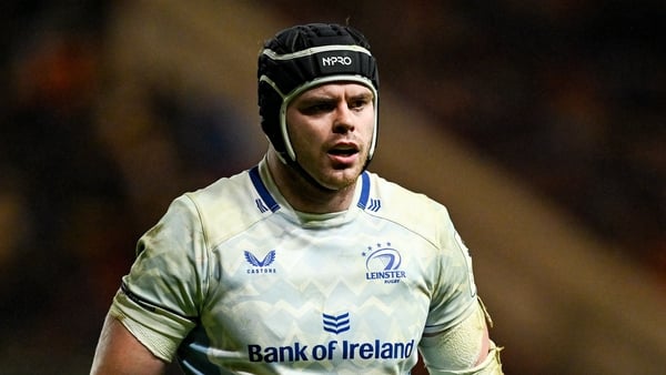 James Ryan starts in the second row for Leinster against Clermont Auvergne