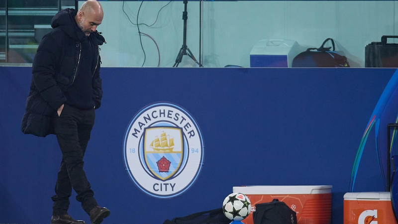 Pep Guardiola's City have won just once in their last ten competitive games