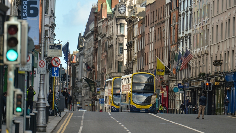 The incident occurred on Saturday morning at around 1.30am at the junction of Dame Street and Eustace Street in Dublin city centre