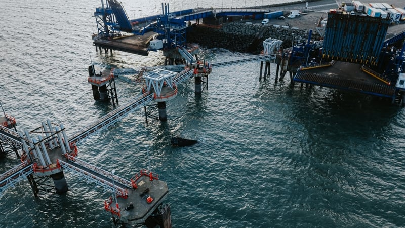 The port terminals were damaged during Storm Darragh (Photo: Chris Williams)