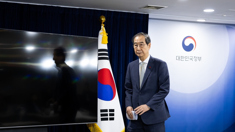 South Korea's acting president Han Duck-soo spoke with the US President Joe Biden by phone