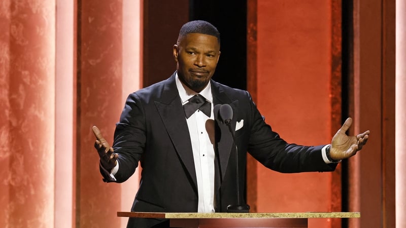 Jamie Foxx's spokesperson: "He had to get stitches and is recovering"