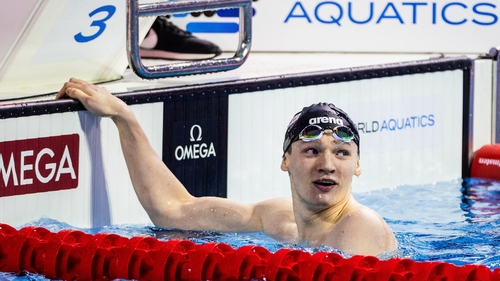 John Shortt set a new national record on the final day in Hungary