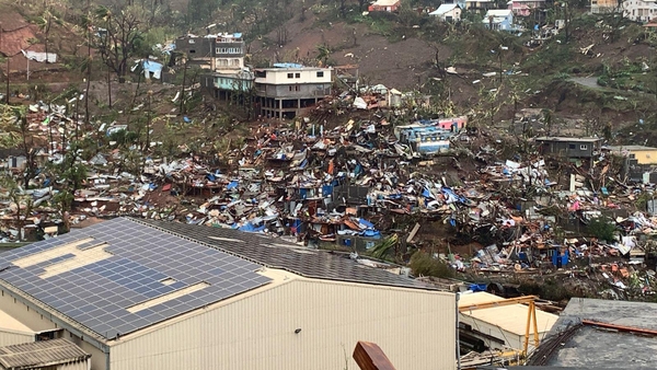 The disaster largely destroyed the shantytowns in which around one-third of the archipelago's population live