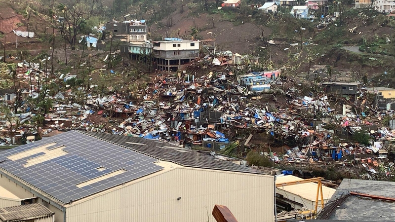 The disaster largely destroyed the shantytowns in which around one-third of the archipelago's population live