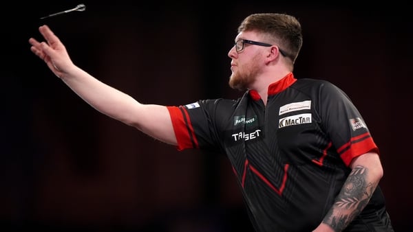 Keane Barry is back in action on Monday evening