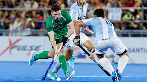 Ireland's Ben Walker in action against Argentina (Picture: Rodrigo Jaramillo/World Sport Pics)