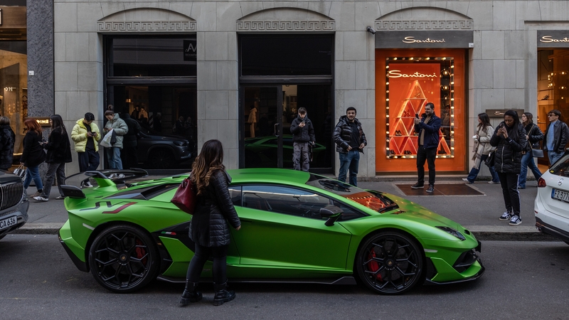 Selling prices for Lamborghini cars start from over €260,000