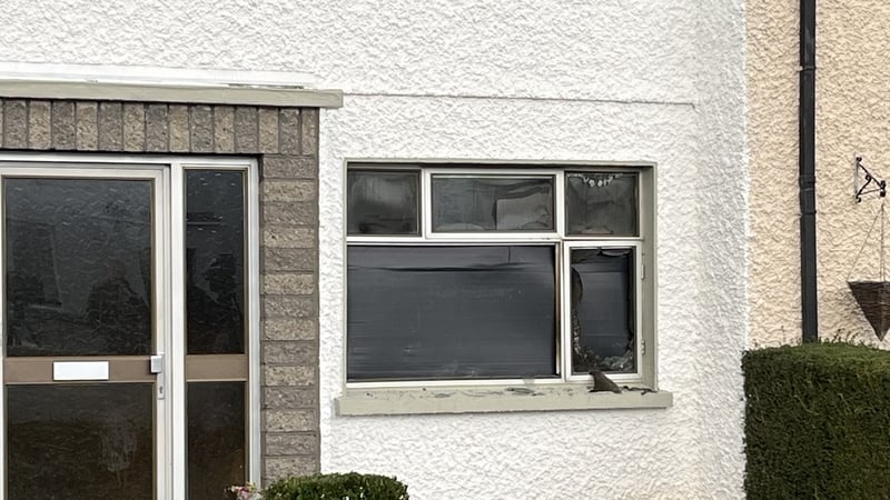 The scene at McDonagh Terrace in Littleton