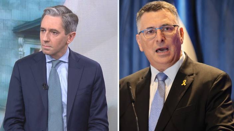 Israel's foreign minister Gideon Saar made the accusation against the Taoiseach in a statement this evening