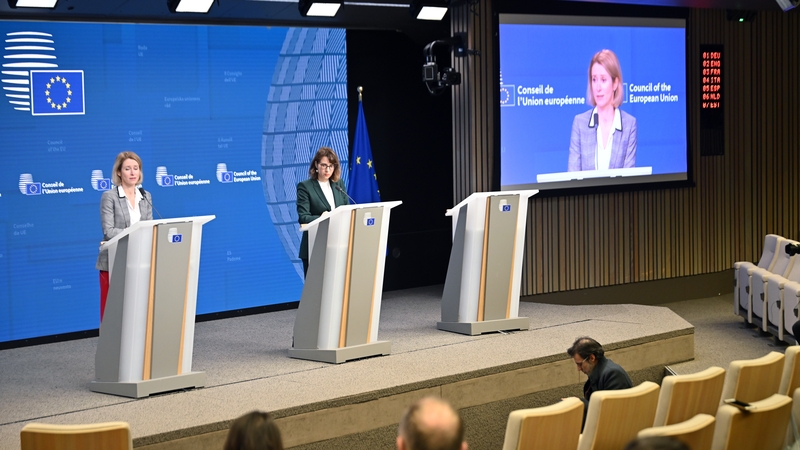 Many EU foreign ministers, including Tánaiste Micheál Martin, are attending a meeting in Brussels