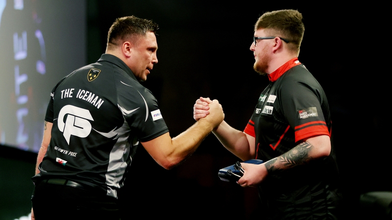 Gerwyn 'The Iceman' Price froze out Keane 'Dynamite' Barry in the second round at Ally Pally
