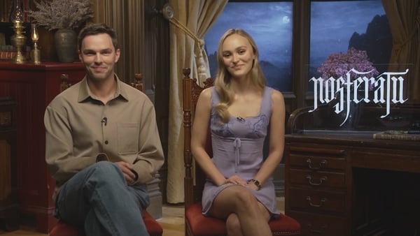 We talk to Nosferatu stars Nicholas Hoult and Lily-Rose Depp