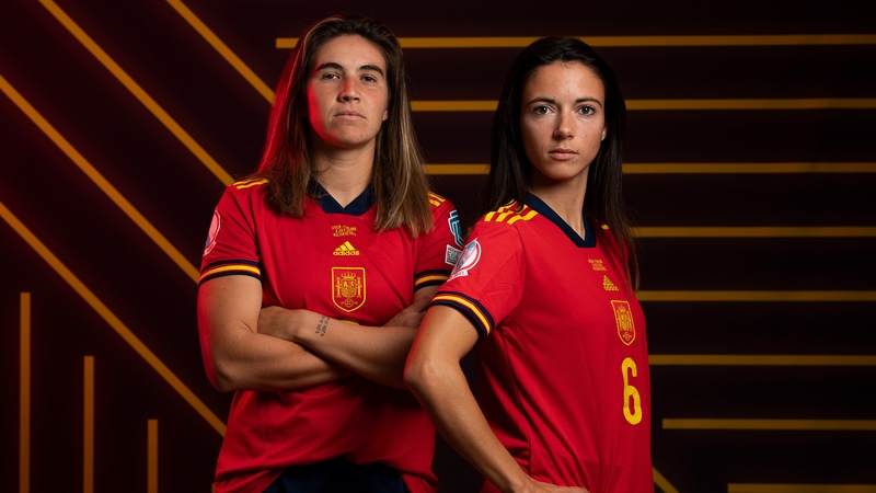Spain internationals Mariona Caldentey (L) and Aitana Bonmati have had an unusually intense work load